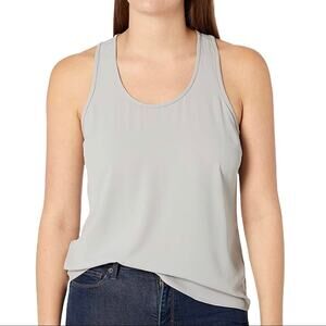 Daily Ritual Light Gray Racerback Tank Size 14